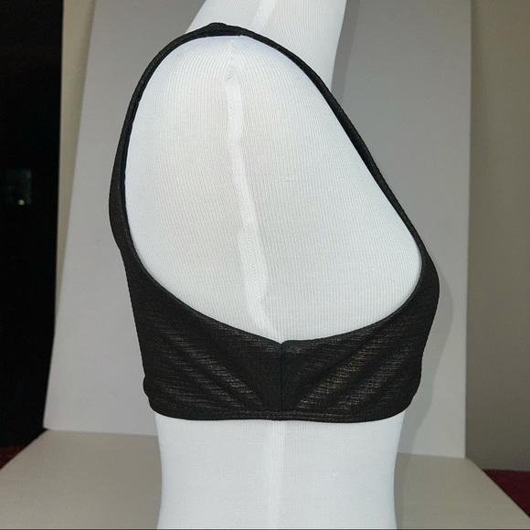 KORAL Swim Top Black Gold Metallic S - Picture 5 of 15